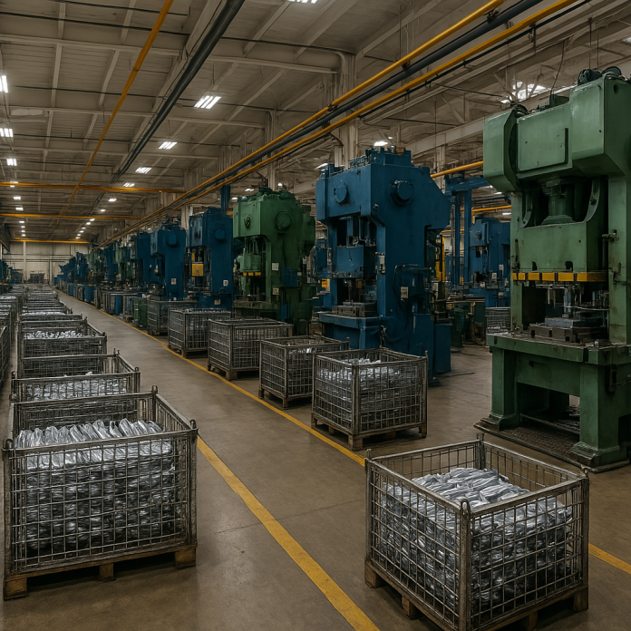 Estampación Industrial Piezas Metálicas en Frío en Tarragona